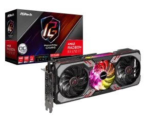 12GB ASrock RX 6750 XT Phantom Gaming D OC
