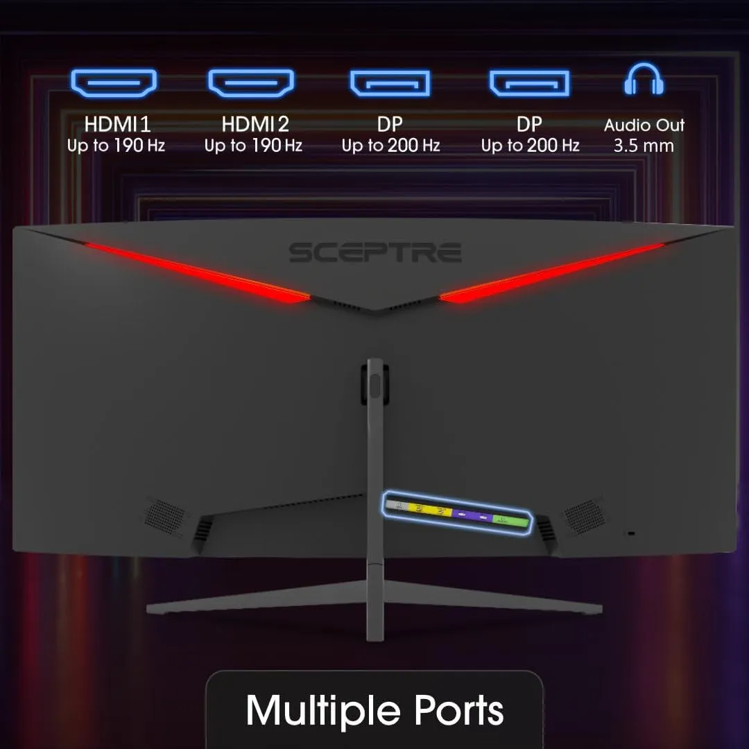 30-Inch Curved Gaming Monitor 21:9 2560X1080 Ultra Wide/ Slim