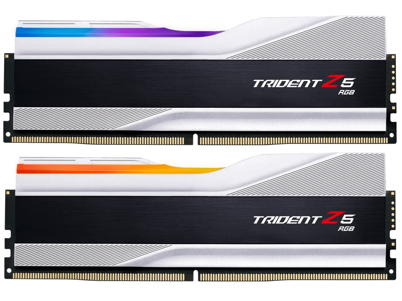 32GB (2x16GB) DDR5 6400MHZ CL32 G.Skill Trident Z5 Silver RGB RAM