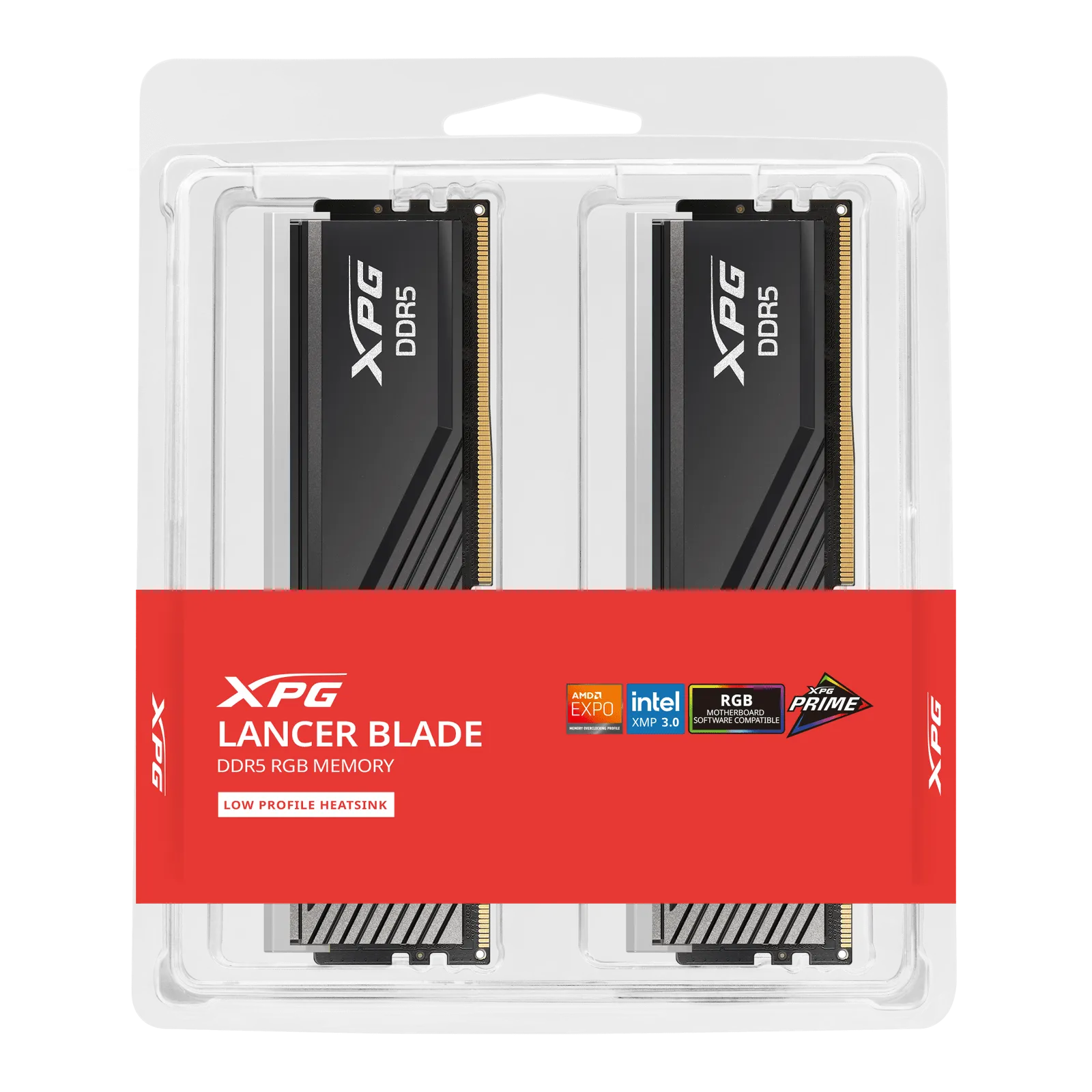 64GB (2x32GB) DDR5 6000MHZ CL30 XPG Lancer Blade RGB RAM