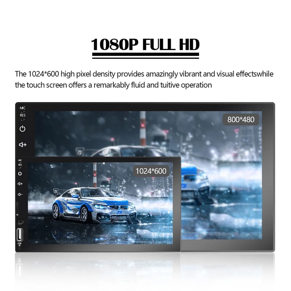 7-inch Car Radio Multimedia Video Player Carplay MP5 MP4 Central