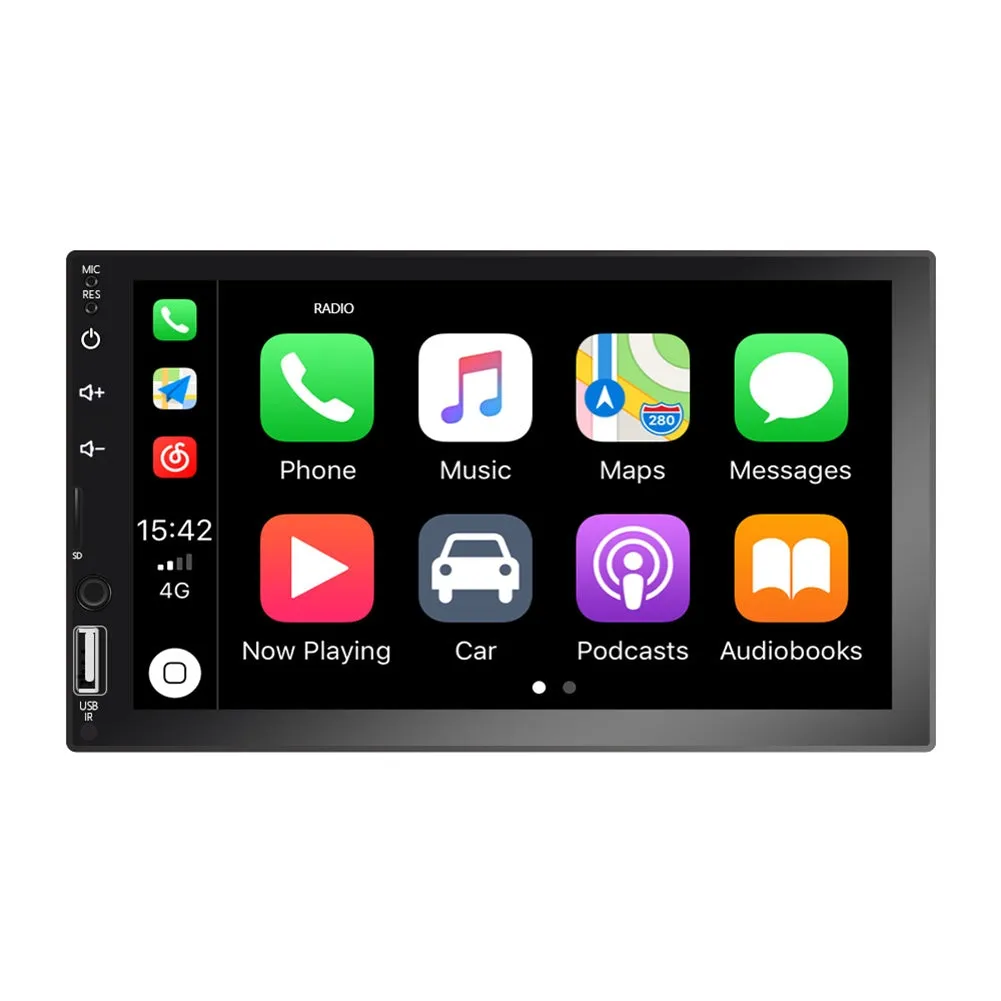 7-inch Car Radio Multimedia Video Player Carplay MP5 MP4 Central