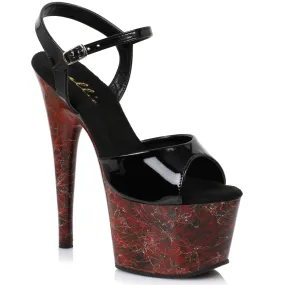709-WIDOW 7" Inch Web Design Juliet Sandal