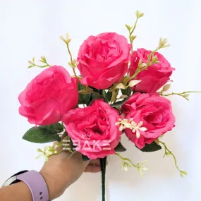 A1434 Rose Bunch With Fillers (5 Roses & Fillers)