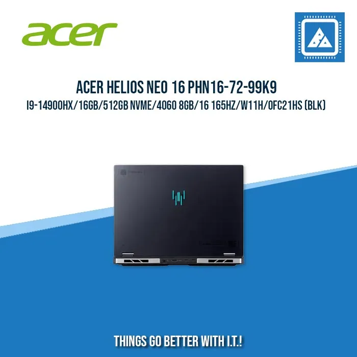 ACER HELIOS NEO 16 PHN16-72-99K9 I9-14900HX/16GB/512GB NVME/4060 8GB | BEST FOR GAMING AND AUTOCAD LAPTOP
