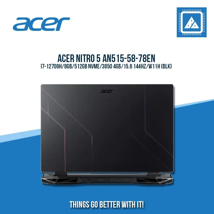 ACER NITRO 5 AN515-58-78EN I7-12700H/8GB/512GB NVME/3050 4GB | BEST FOR GAMING AND AUTOCAD LAPTOP