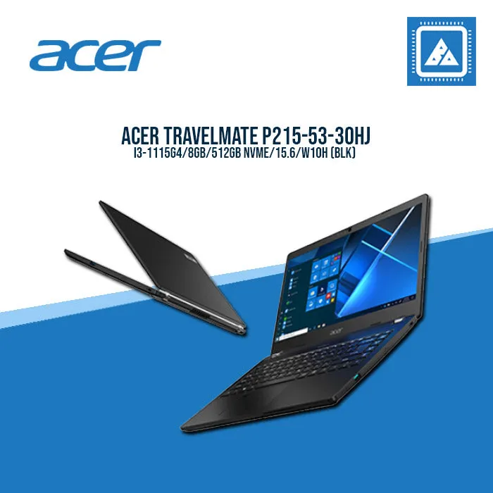 ACER TRAVELMATE P215-53-30HJ I3-1115G4/8GB/512GB NVME | BEST FOR STUDENTS LAPTOP