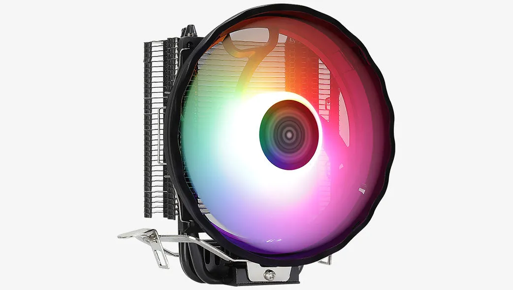 Aerocool Rave 3 ARGB Processor Air cooler 12 cm Black 1 pc(s)