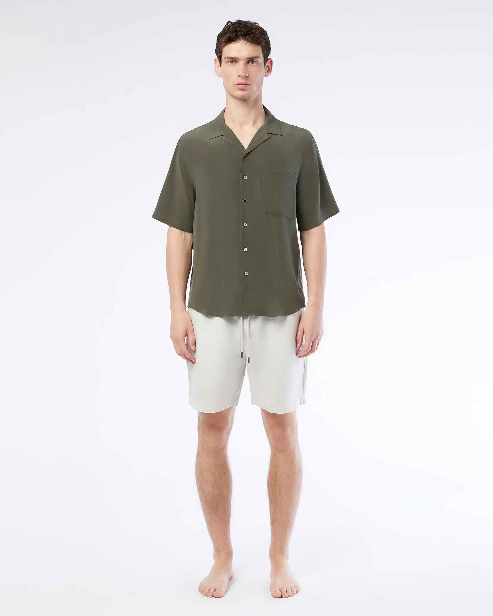 Air Linen Pull-on Short 6"