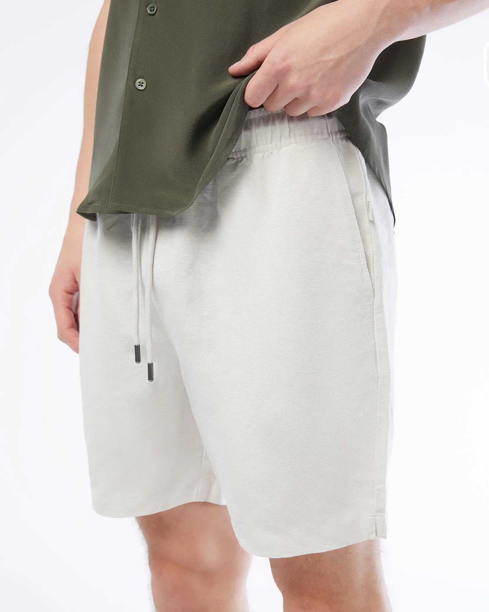 Air Linen Pull-on Short 6"