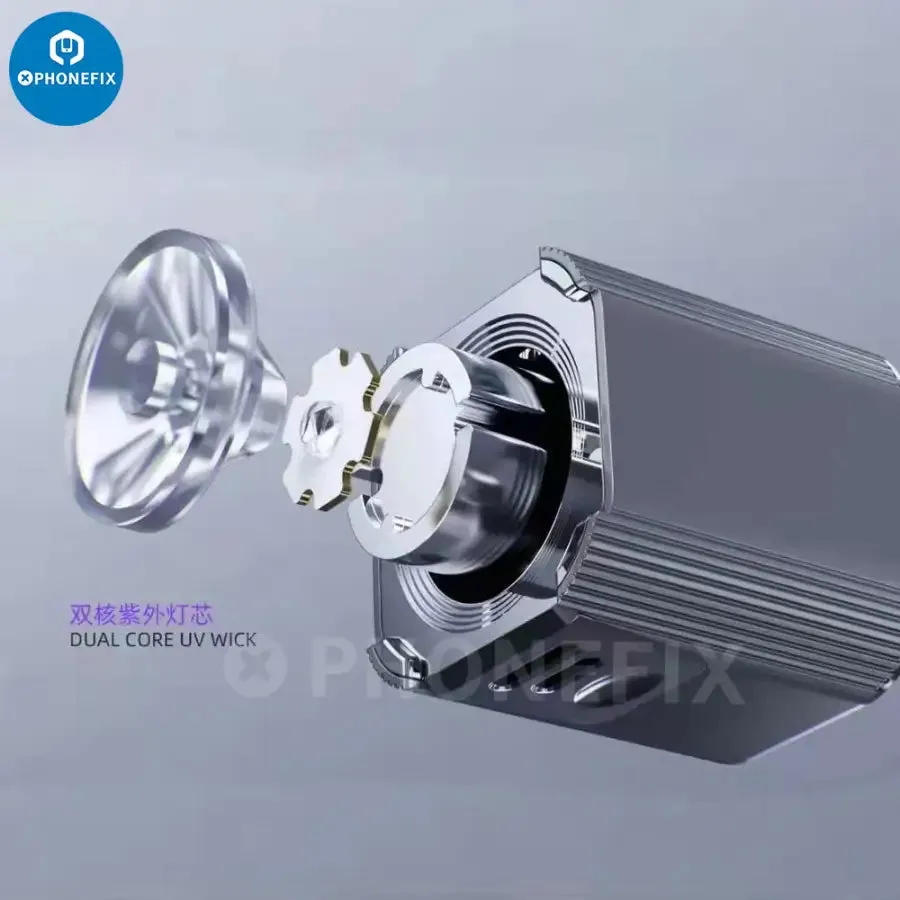 Aixun UV Curing Lamp With Fan Green Oil UV Glue Curing Tool