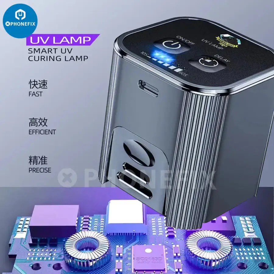 Aixun UV Curing Lamp With Fan Green Oil UV Glue Curing Tool