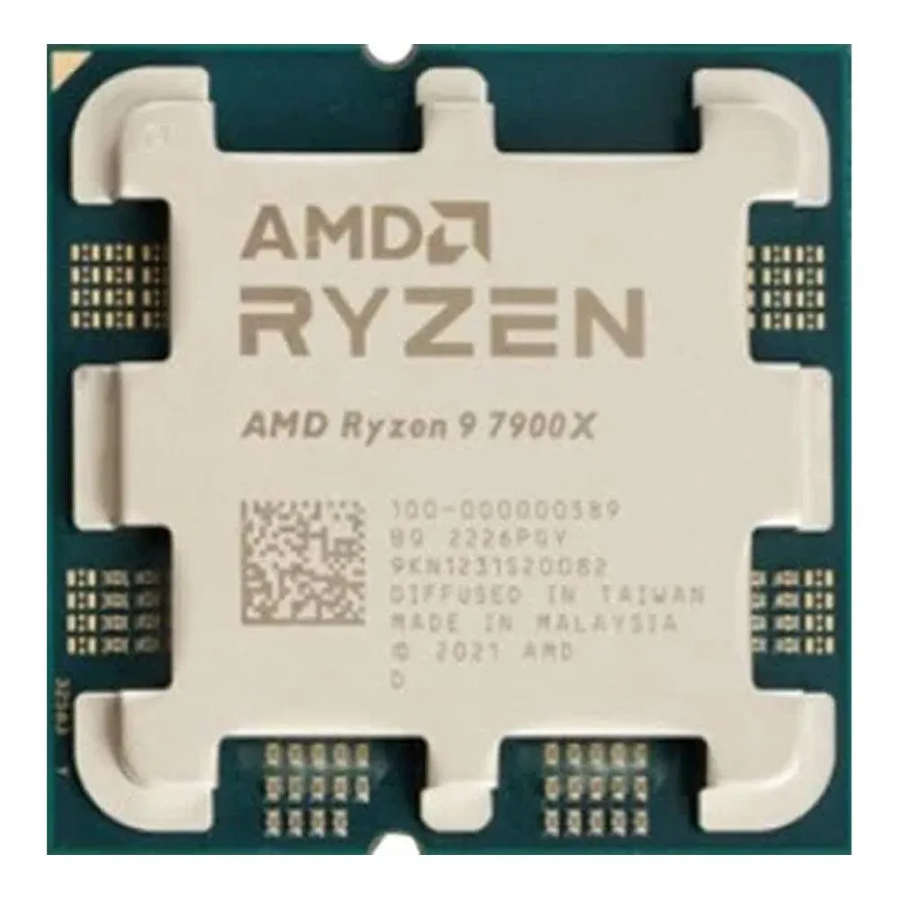 AMD Ryzen 9 7900X Processor (5.6GHz/76MB) 12 Core AM5