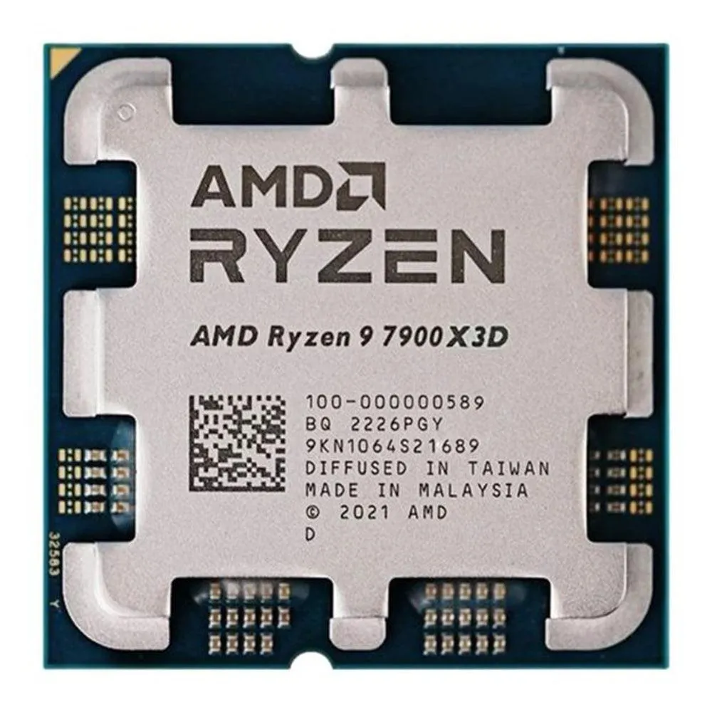 AMD Ryzen 9 7900X3D Processor (5.6GHz/130MB) 12 Core AM5