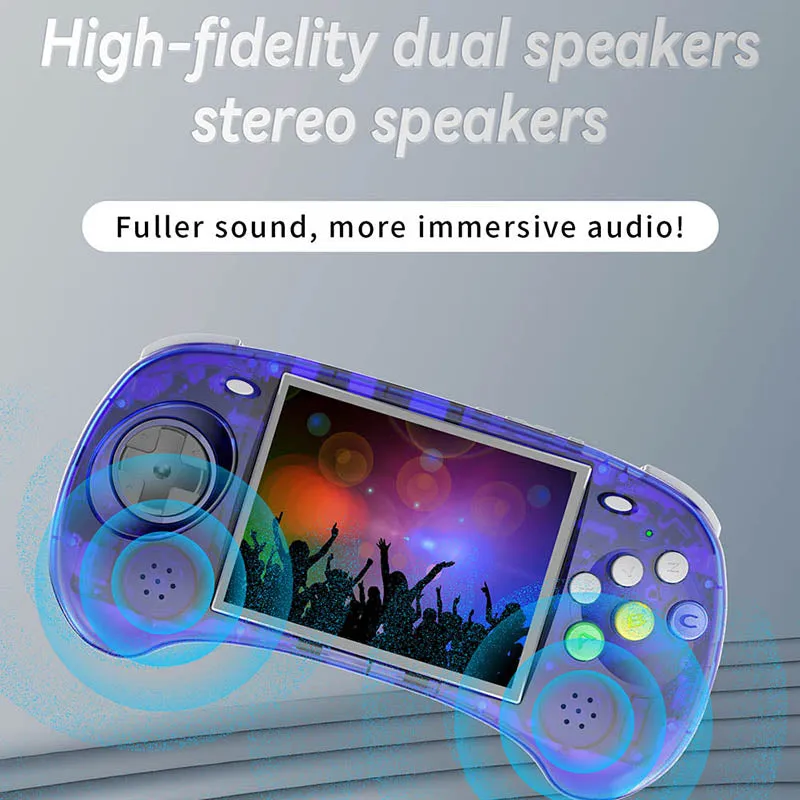 ANBERNIC RG ARC-S Clear Game Console