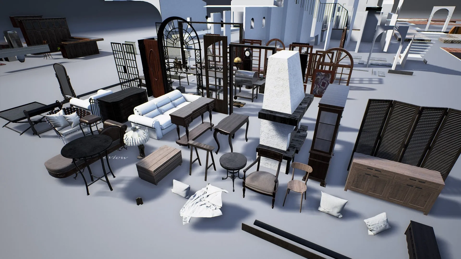Archexteriors for UE vol. 1 (Evermotion 3D Models) - Architectural Visualizations