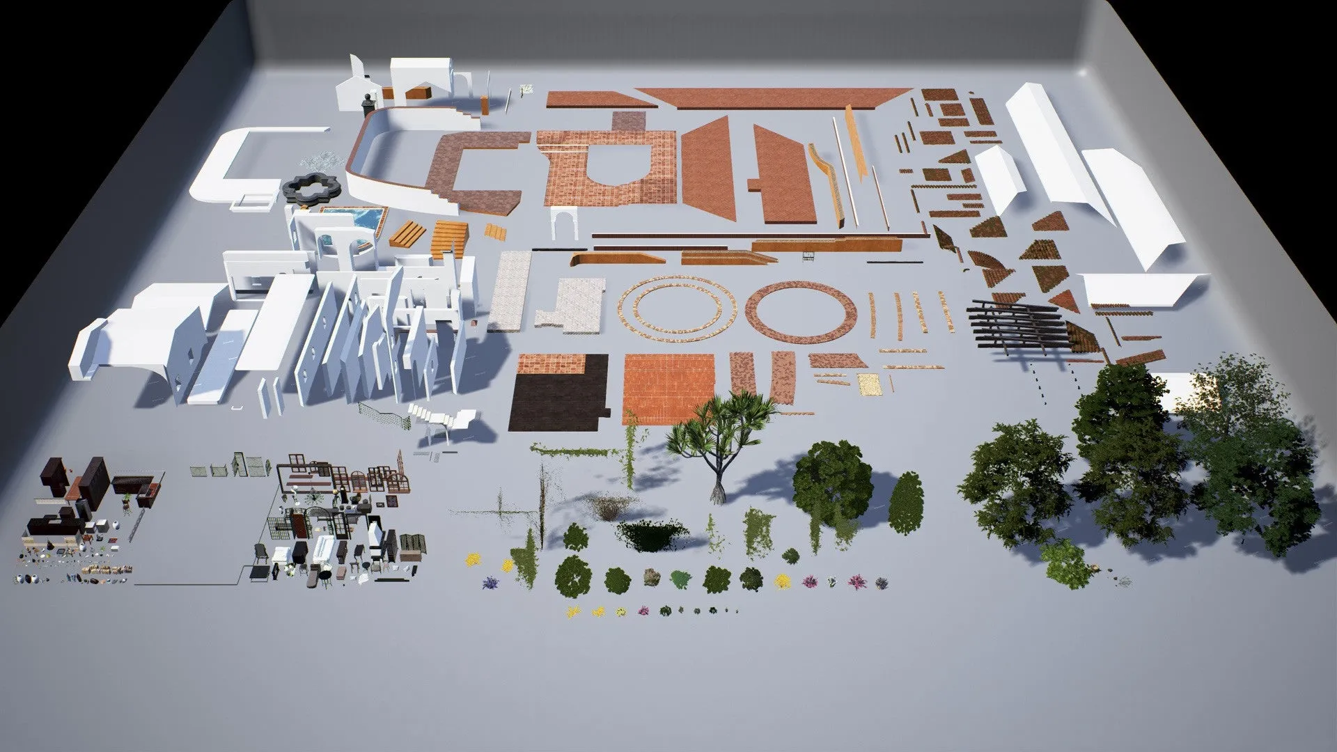 Archexteriors for UE vol. 1 (Evermotion 3D Models) - Architectural Visualizations