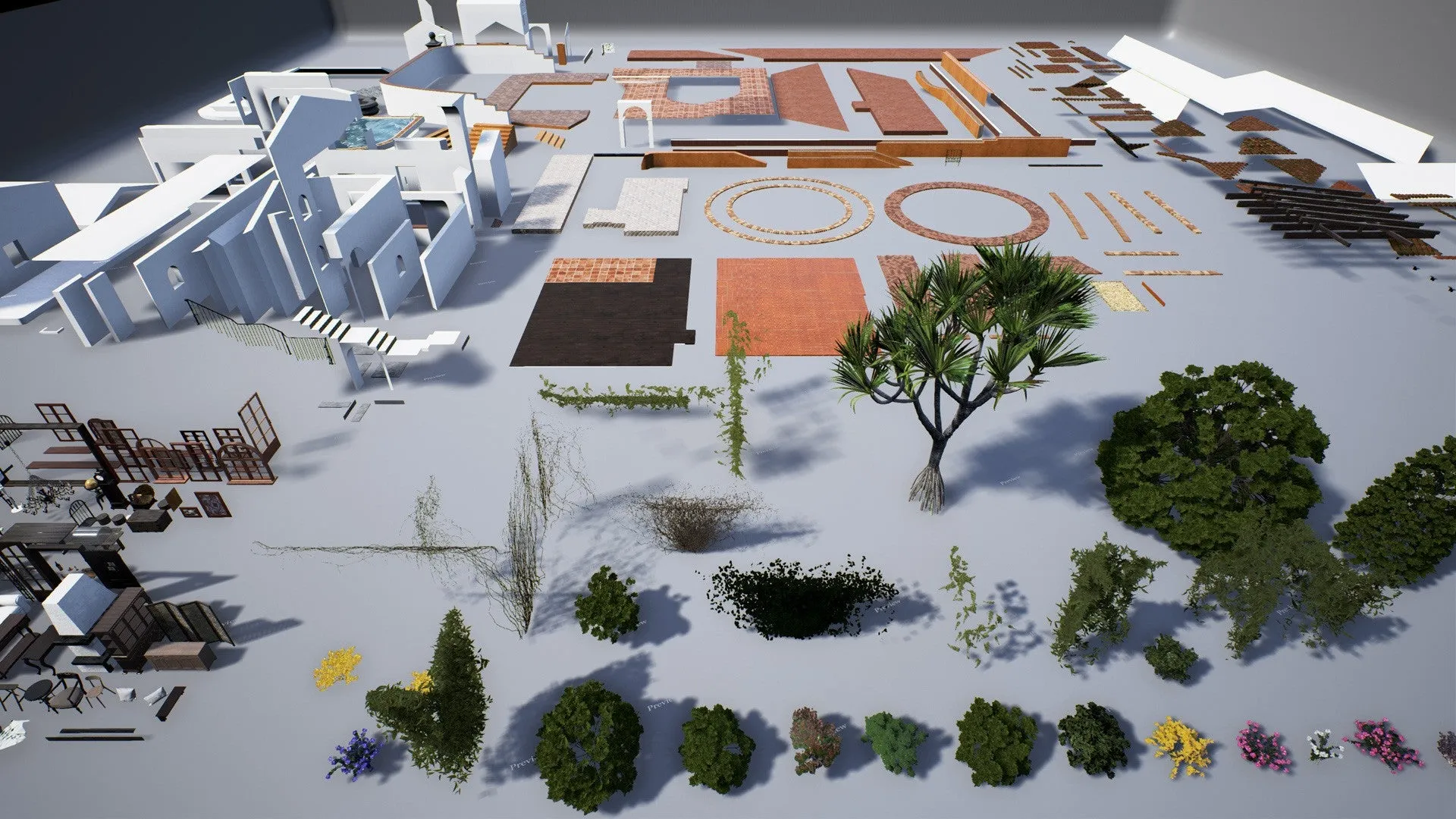 Archexteriors for UE vol. 1 (Evermotion 3D Models) - Architectural Visualizations