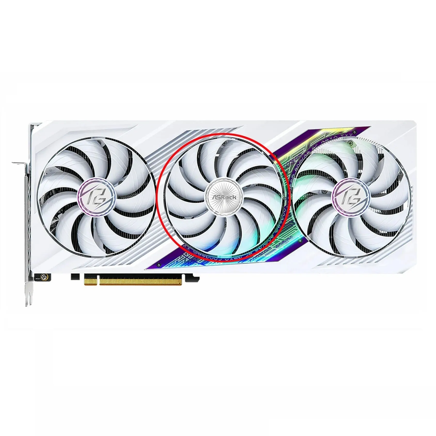 ASRock AMD Radeon RX 7900 XT Phantom Gaming White GPU Fan Replacement