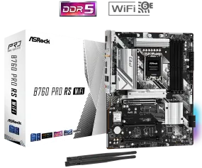 ASRock B760 PRO RS WIFI DDR5 ATX LGA1700 Motherboard