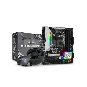ASROCK BUILD AMD RYZEN 5 4650G / ASROCK B450 STEEL LEGEND