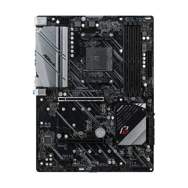 ASRock X570 PHANTOM GAMING 4 AMD Ryzen AM4 SATA 6Gb/s ATX Gaming Motherboard
