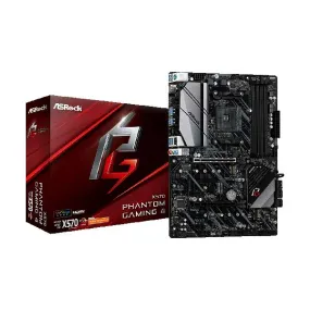 ASRock X570 PHANTOM GAMING 4 AMD Ryzen AM4 SATA 6Gb/s ATX Gaming Motherboard