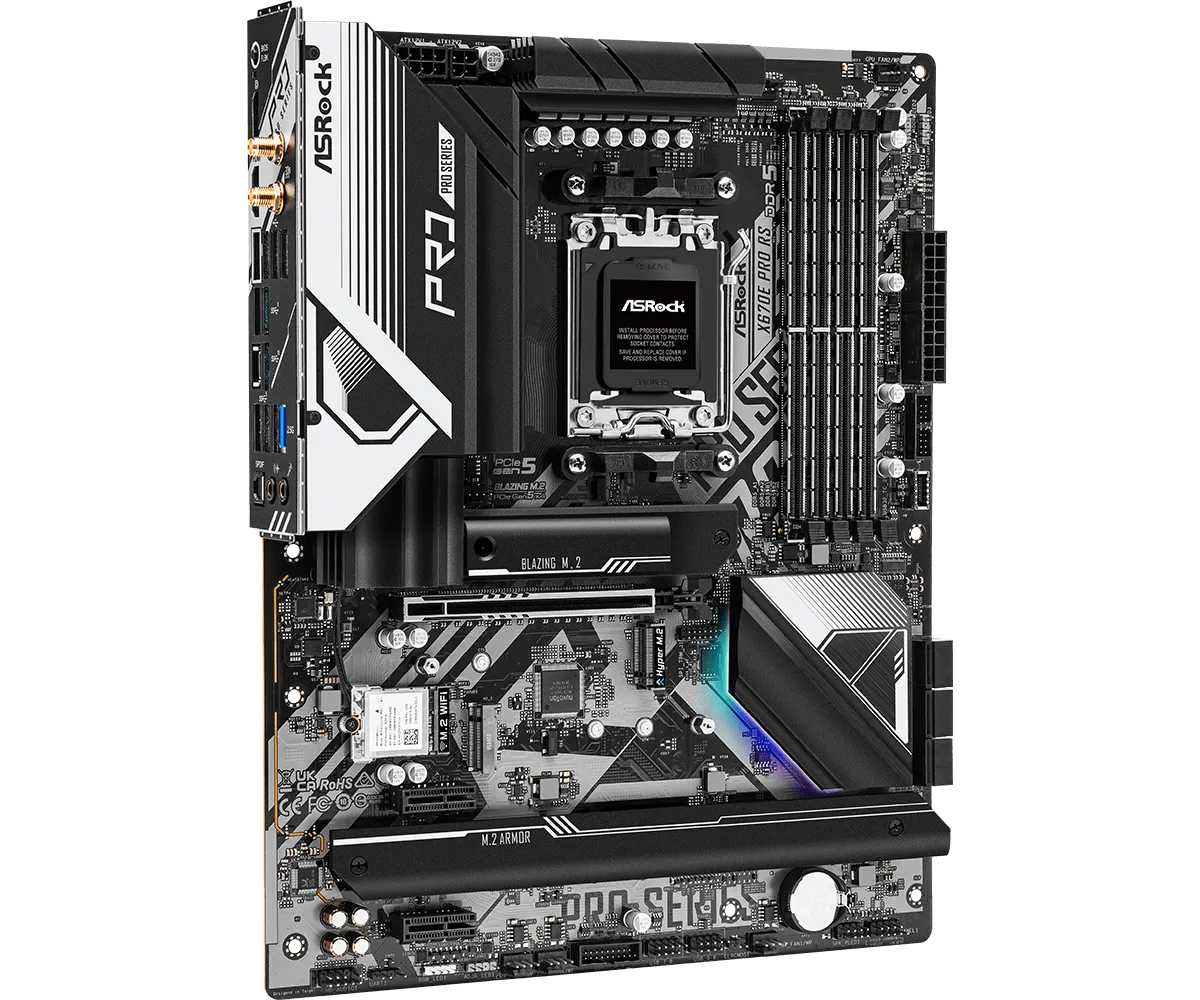 ASRock X670E PRO RS WIFI AM5 Motherboard