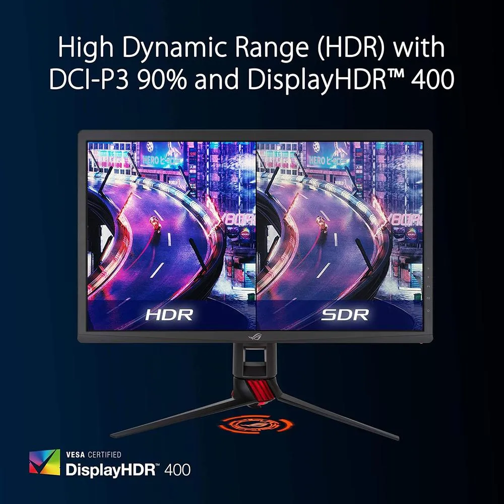 ASUS - DISPLAY 27IN ROG STRIX XG27UQ HDR DSC GAMING LCD 4K 3840 X 2160