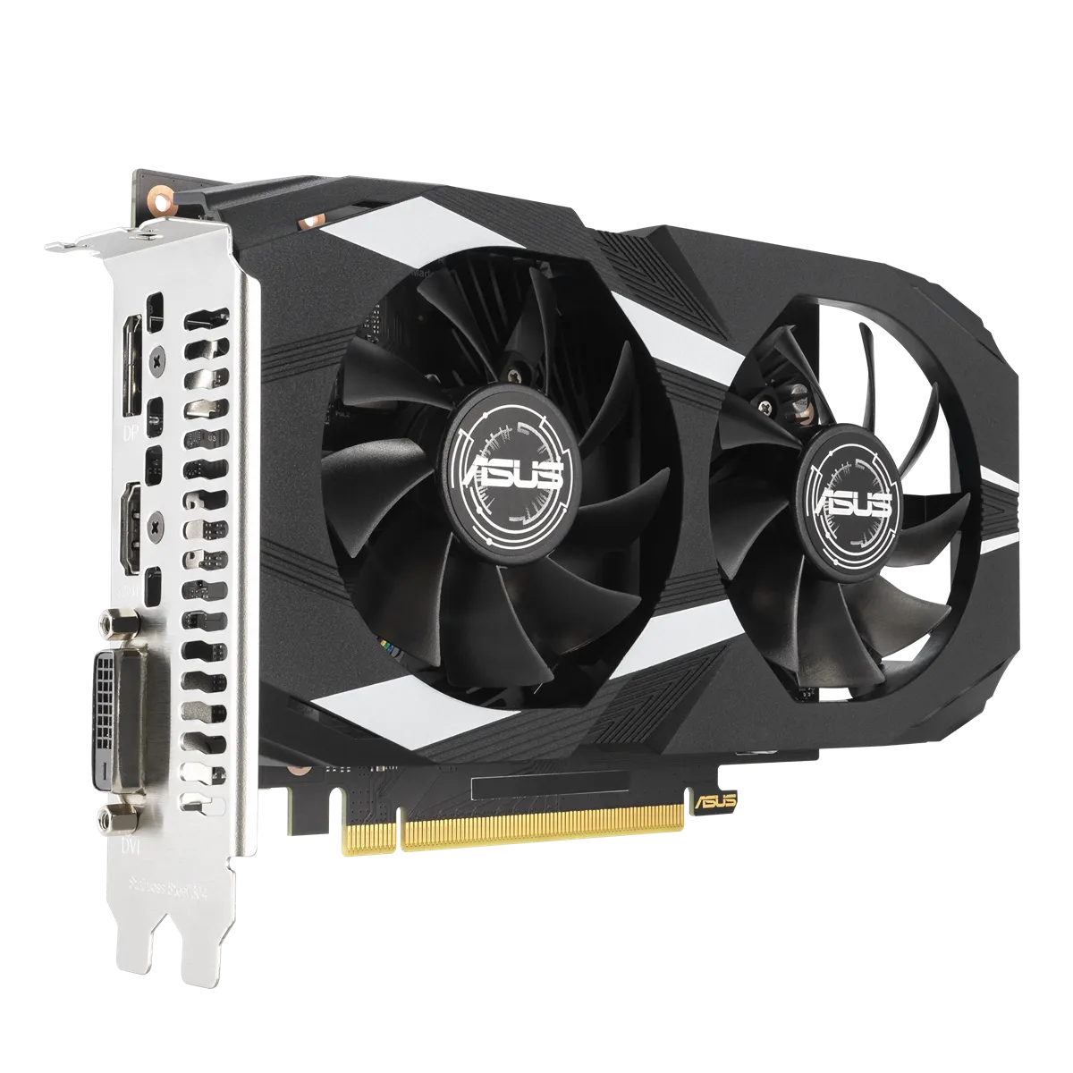 ASUS Dual GeForce RTX 3050 OC Edition 6GB GDDR6 Graphics Card (GPU) | DUAL-RTX3050-O6G