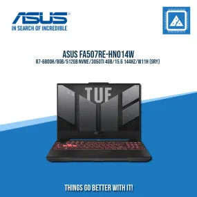 ASUS FA507RE-HN014W R7-6800H/8GB/512GB NVME/3050TI 4GB | BEST FOR GAMING AND AUTOCAD LAPTOP