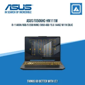ASUS FX506HC-HN111W I5-11400H/8GB/512GB NVME/3050 4GB | BEST FOR GAMING AND AUTOCAD LAPTOP