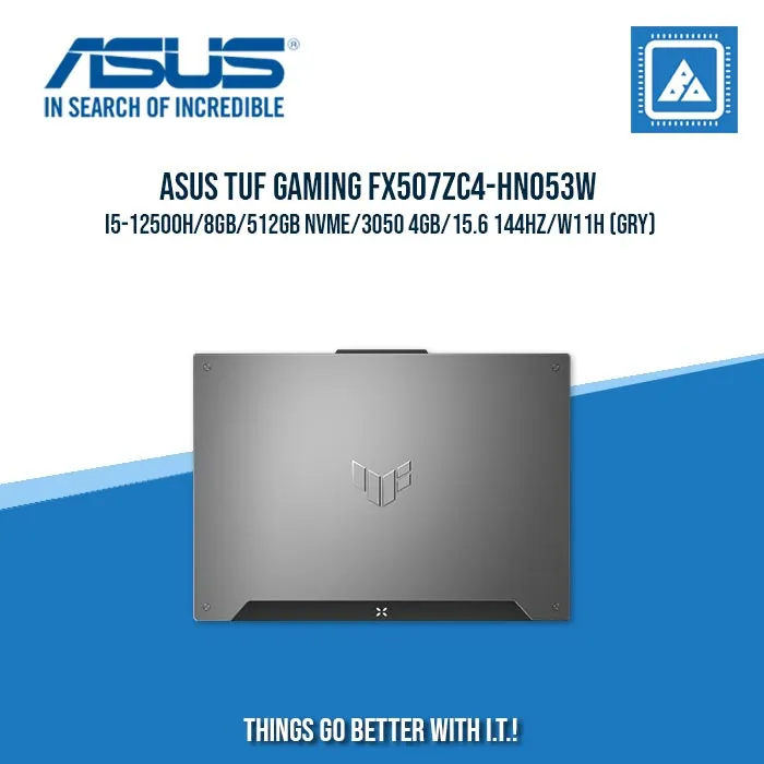 ASUS FX507ZC4-HN053W I5-12500H/8GB/512GB NVME/3050 4GB | BEST FOR GAMING AND AUTOCAD LAPTOP
