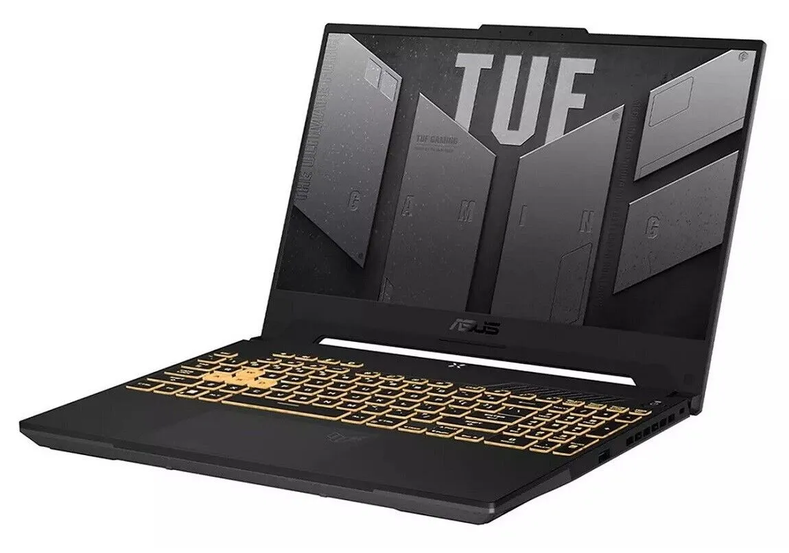 ASUS Gaming Laptop TUF FX507 - 12th Generation H-Series i5 16GB RAM 1TB SSD NVIDIA RTX 3050 Graphics 15.6" 144Hz FHD Screen