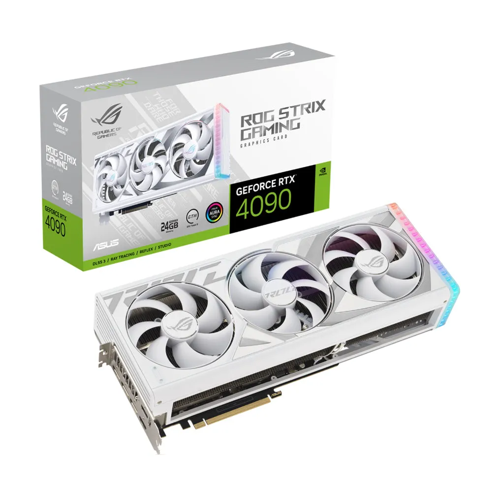 Asus GeForce RTX 4090 ROG Strix 24GB White