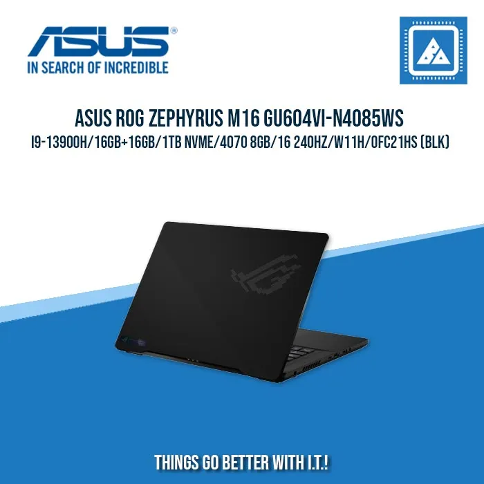 ASUS GU604VI-N4085WS I9-13900H/16GB 16GB/1TB NVME/4070 8GB | BEST FOR GAMING AND AUTOCAD LAPTOP