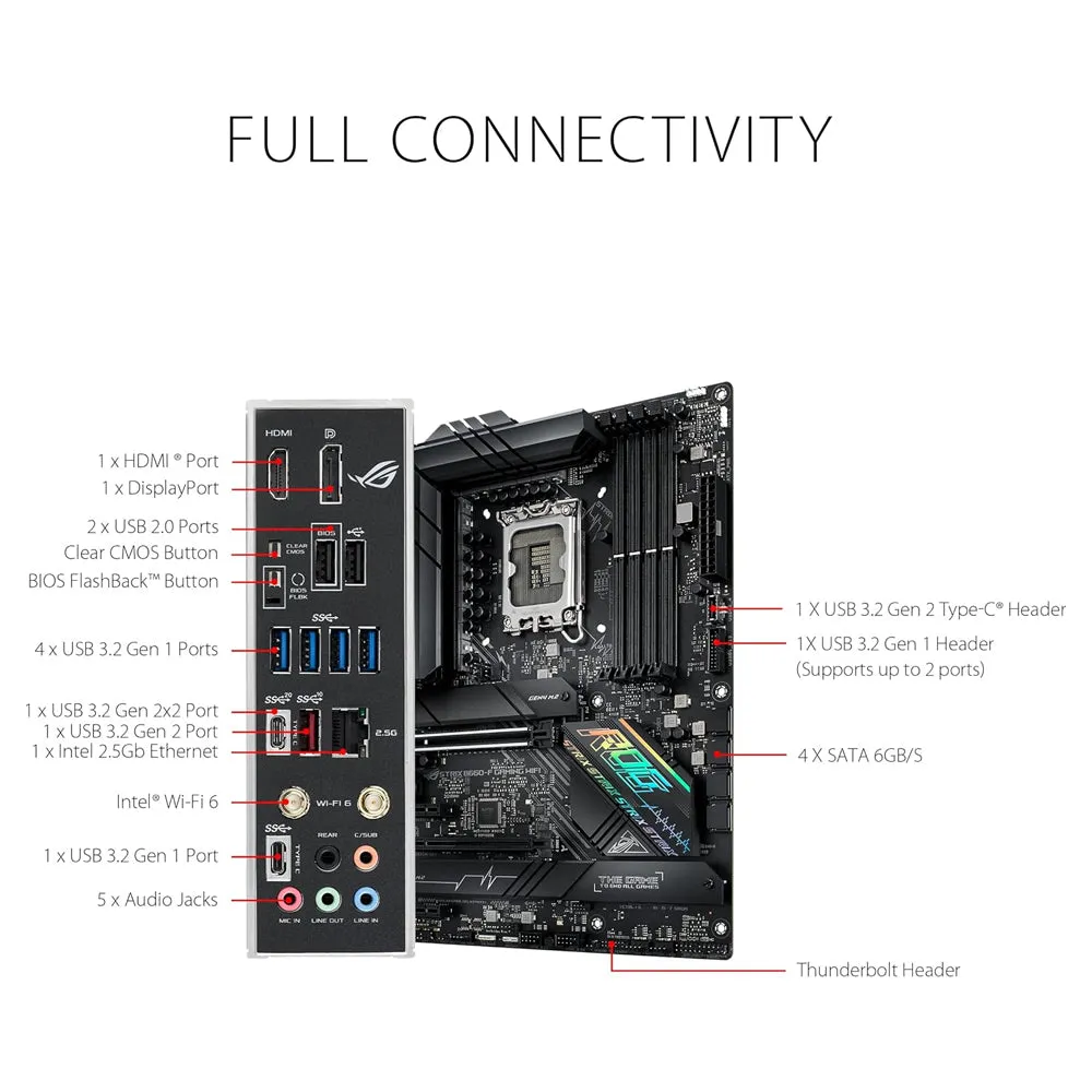 Asus Motherboard ROG Strix B660-F Gaming WiFi