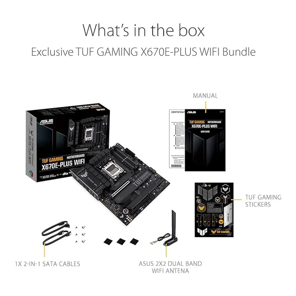 Asus Motherboard TUF X670E-Plus WiFi