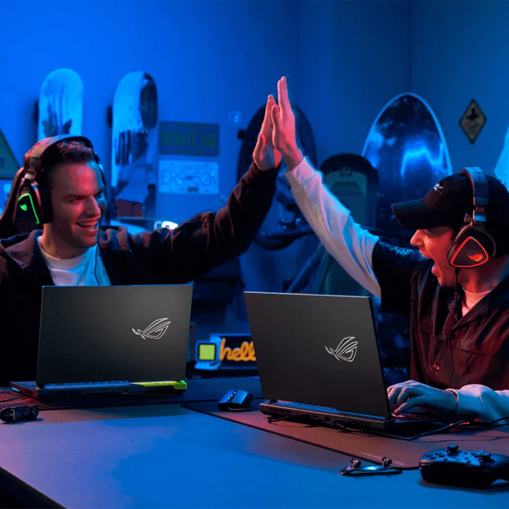 Asus ROG Strix G513RM-NP007W Laptop (AMD Ryzen 7-6800H/BGA - 16GB Ram - M.2 NVMe 1TB - Nvidia RTX 3060 6GB - 15.6 Inch WQHD - Win11) - Eclipse Gray