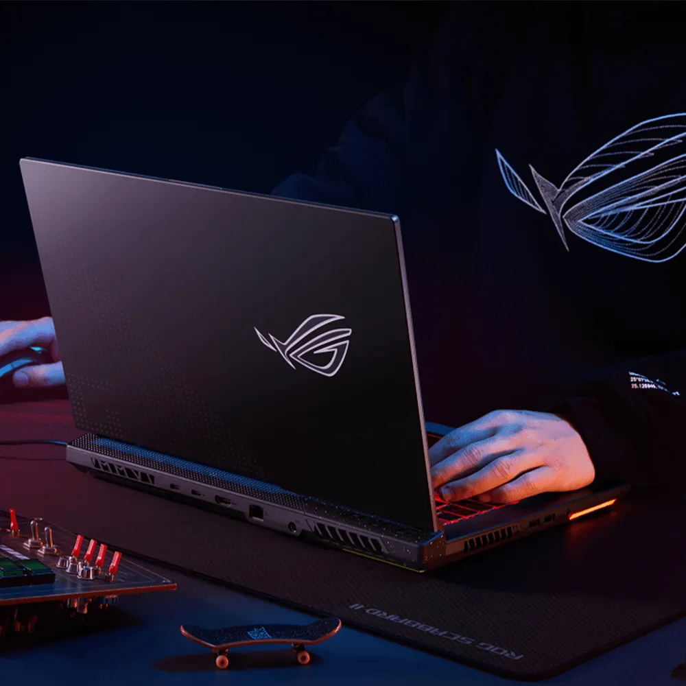 Asus ROG Strix G513RM-NP007W Laptop (AMD Ryzen 7-6800H/BGA - 16GB Ram - M.2 NVMe 1TB - Nvidia RTX 3060 6GB - 15.6 Inch WQHD - Win11) - Eclipse Gray