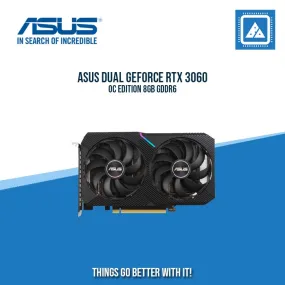 ASUS RTX 3060 8GB 128BIT GDDR6 DUAL-O8G (HDMI, 3XDP)