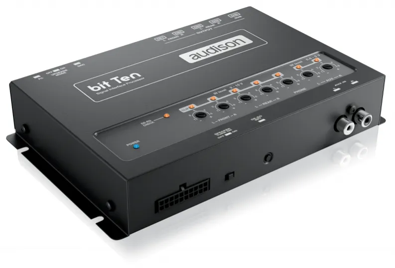 Audison Bit Ten Signal Interface Processor with 4 Channels In and 5 Out