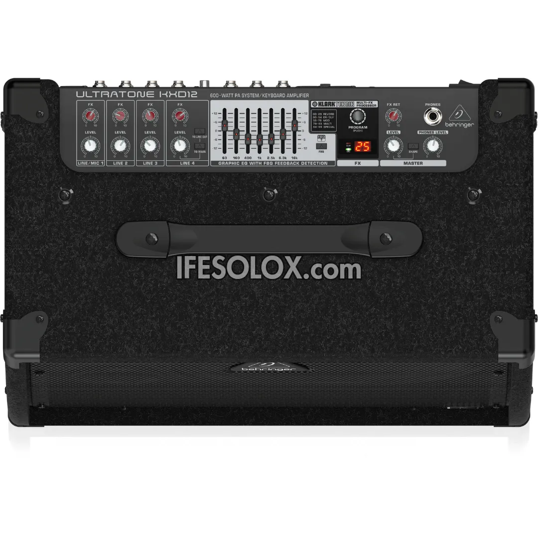 Behringer KXD12 4-Channel PA System / Keyboard Amplifier with Original 12" TURBOSOUND Speaker - Brand New