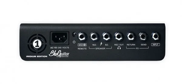 BluGuitar Amp1 Iridium Edition 100-watt Pedalboard Amp with Nanotube