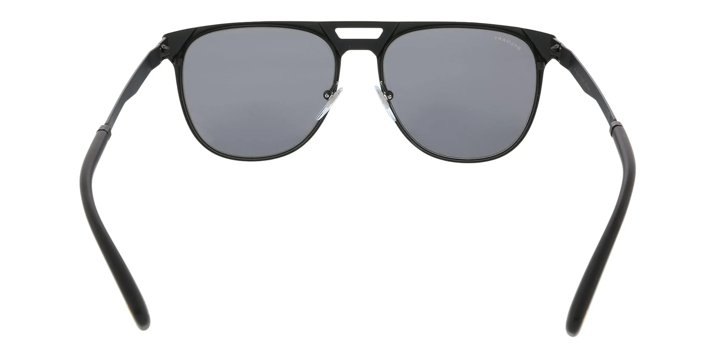 Bulgari BV5048K 409081 Matte Black/Gold Square Sunglasses