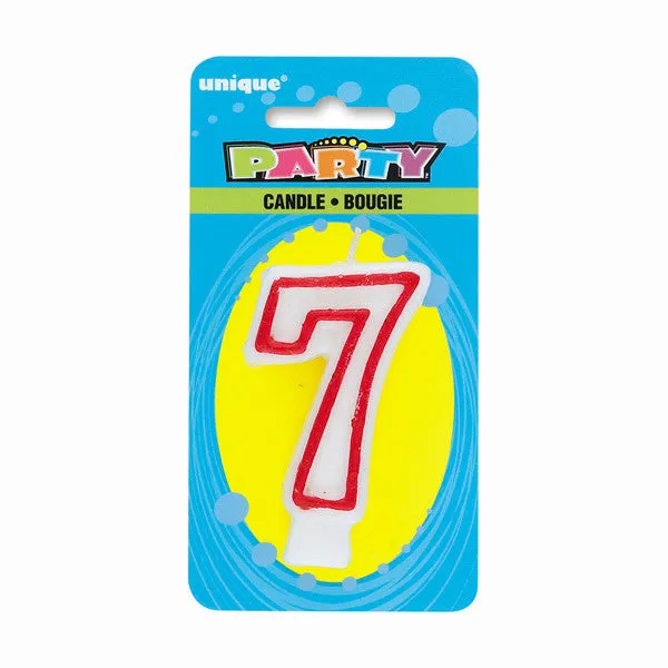 Candle - Number '7'