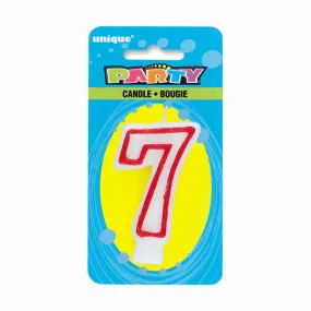 Candle - Number '7'