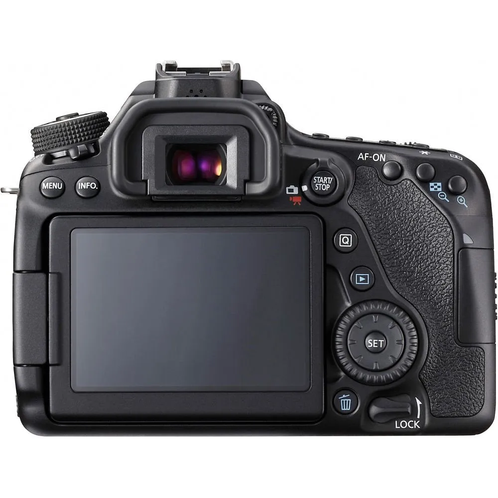 Canon EOS 80D DSLR Camera with 18-135mm is STM Lens   LED   UV FLD CPL Filter Kit   Wide Angle & Telephoto Lens   Camera Pro Bundle