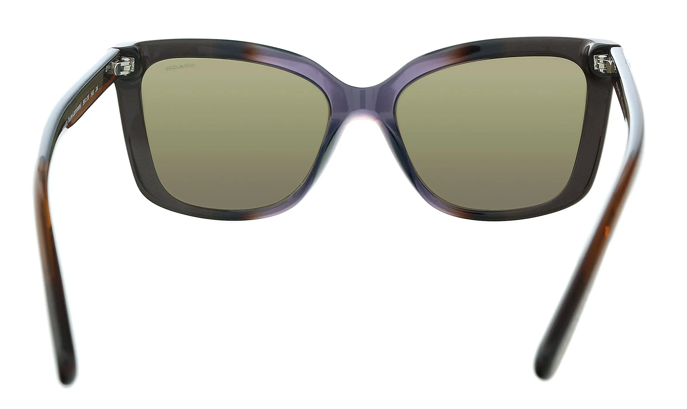 Coach 0HC8261 55345R Taupe Laminate Square Sunglasses