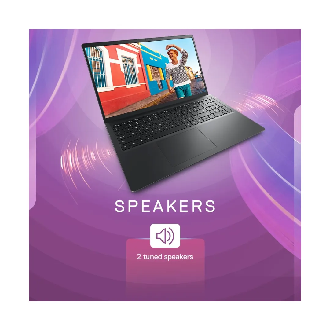 Dell Inspiron 15 3525 (AMD/ Ryzen 5-5500U/ 8GB/ 512GB SSD/ Win 11/ Black) Laptop